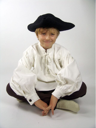Mittelalterlicher Piratenhut für Kinder
